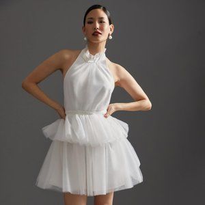 NWT Hutch Tulle Halter Mini Dress from Anthropologie